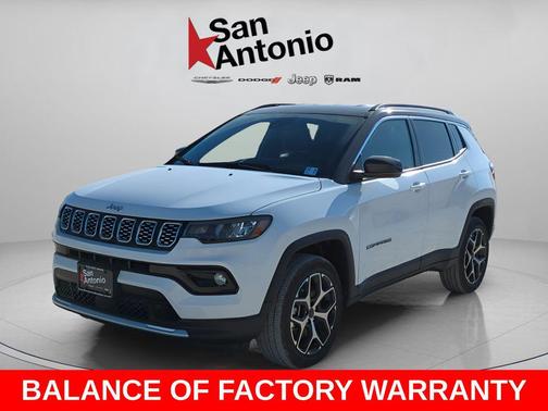 Bright White Clearcoat 2026 Jeep Compass Limited