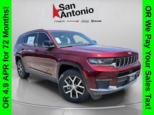 Velvet Red Pearlcoat 2025 Jeep Grand Cherokee L Limited