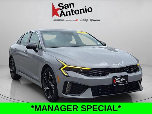 Wolf Gray 2025 Kia K5 GT-Line