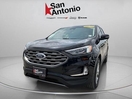 Agate Black 2020 Ford Edge Titanium