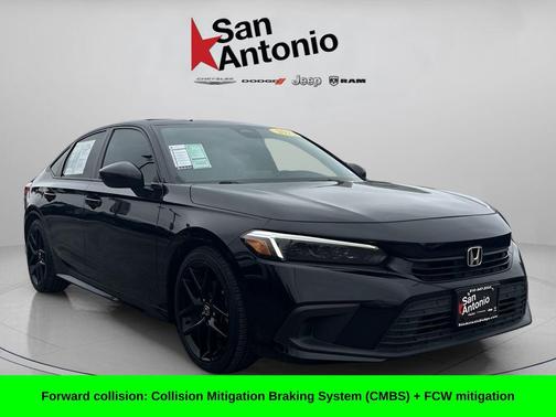 Crystal Black Pearl 2022 Honda Civic Sport