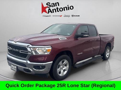 Delmonico Red Pearlcoat 2022 RAM 1500 Big Horn/Lone Star