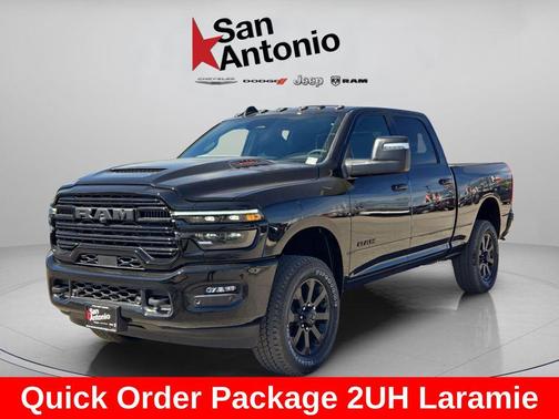 Diamond Black Crystal Pearlcoat 2026 RAM 2500 Laramie Crew Cab 4x4 6'4' Box