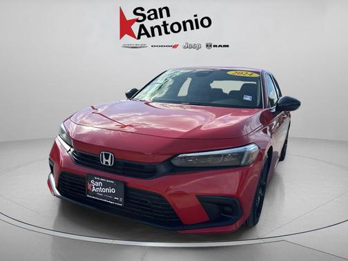 Rallye Red 2024 Honda Civic Sport