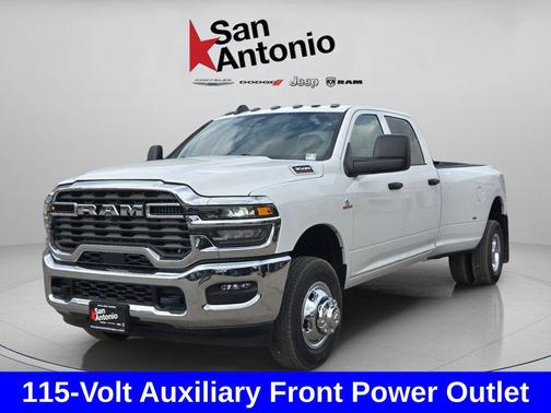 Bright White Clearcoat 2026 RAM 3500 Tradesman Crew Cab 4x4 8' Box