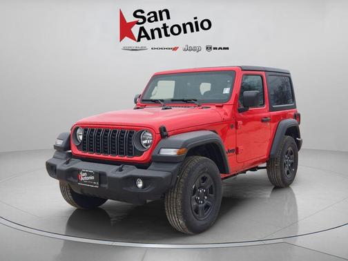Firecracker Red Clearcoat 2026 Jeep Wrangler Sport