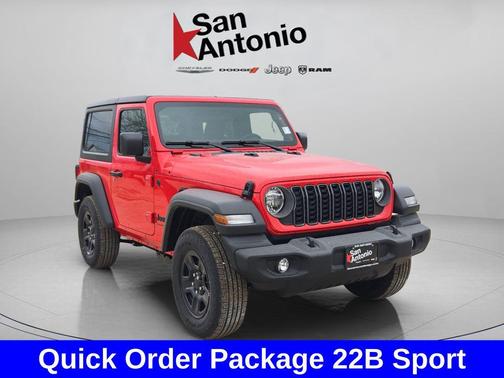 Firecracker Red Clearcoat 2026 Jeep Wrangler Sport