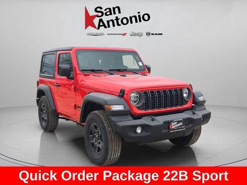 Firecracker Red Clearcoat 2026 Jeep Wrangler Sport