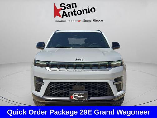 Bright White Clearcoat 2026 Jeep Grand Wagoneer L 4x4
