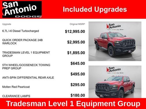 2026 RAM 2500 Warlock Crew Cab 4x4 6'4' Box