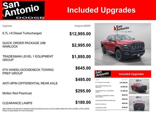 2026 RAM 2500 Warlock Crew Cab 4x4 6'4' Box