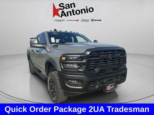 Ceramic Gray Clearcoat 2026 RAM 2500 Tradesman Crew Cab 4x4 6'4' Box