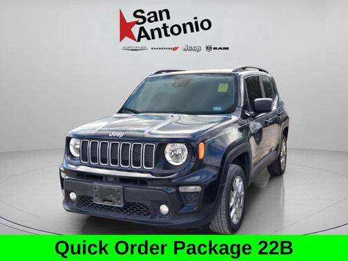 Black Clearcoat 2023 Jeep Renegade Latitude