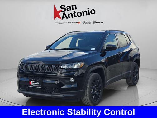 Diamond Black Crystal Pearlcoat 2026 Jeep Compass Latitude
