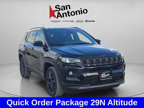 Diamond Black Crystal Pearlcoat 2026 Jeep Compass Latitude