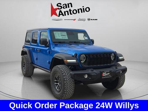 Hydro Blue Pearlcoat 2026 Jeep Wrangler Willys