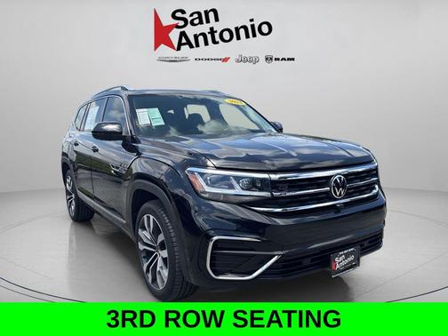 Blue Metallic 2023 Volkswagen Atlas 3.6L SEL Premium