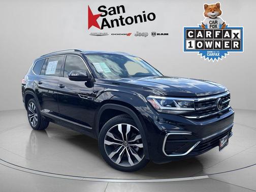 Blue Metallic 2023 Volkswagen Atlas 3.6L SEL Premium