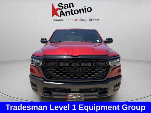 Molten Red Pearlcoat 2026 RAM 1500 Warlock Crew Cab 4x4 5'7' Box