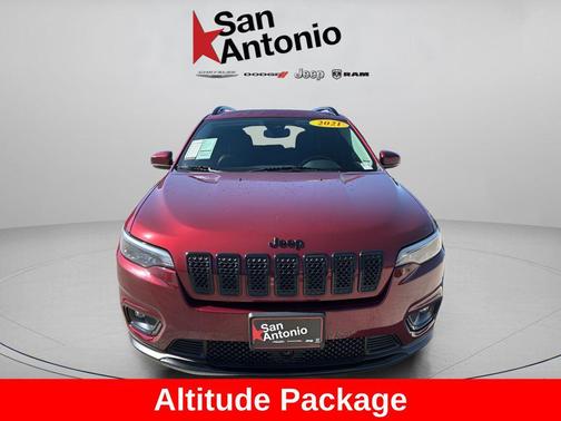 Velvet Red Pearlcoat 2021 Jeep Cherokee Altitude