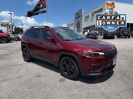 Velvet Red Pearlcoat 2021 Jeep Cherokee Altitude