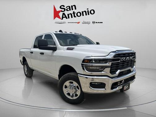 Bright White Clearcoat 2026 RAM 2500 Tradesman Crew Cab 4x4 6'4' Box