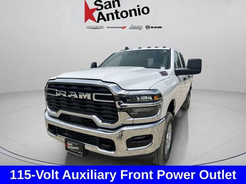 Bright White Clearcoat 2026 RAM 2500 Tradesman Crew Cab 4x4 6'4' Box