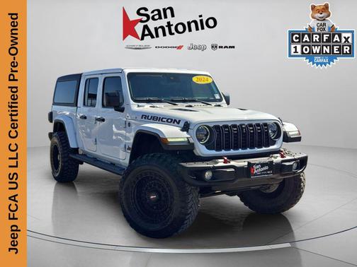Bright White Clearcoat 2024 Jeep Gladiator Rubicon