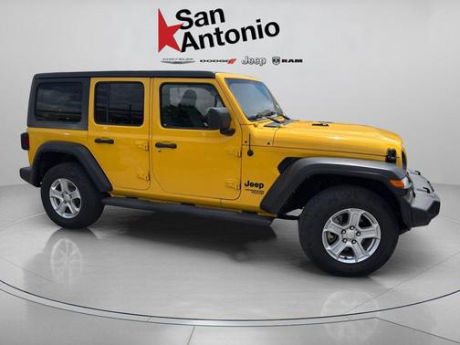 Baja Yellow Clearcoat 2021 Jeep Wrangler Unlimited Sport