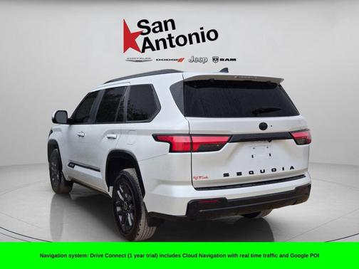 White 2024 Toyota Sequoia Platinum