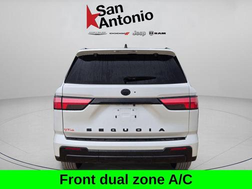 White 2024 Toyota Sequoia Platinum
