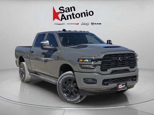 Ceramic Gray Clearcoat 2026 RAM 2500 Black Express Crew Cab 4x4 6'4' Box