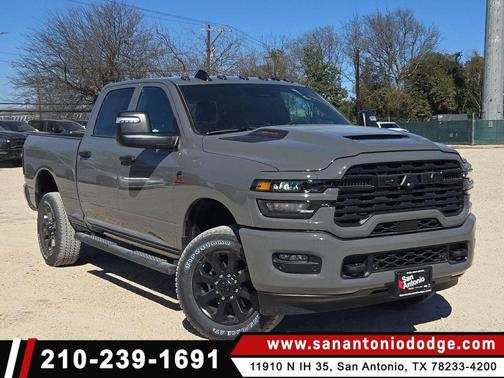 2026 RAM 2500 Black Express Crew Cab 4x4 6'4' Box