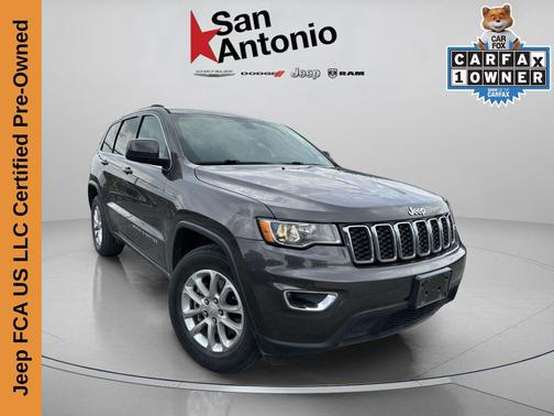 Granite Crystal Metallic Clearcoat 2021 Jeep Grand Cherokee Laredo