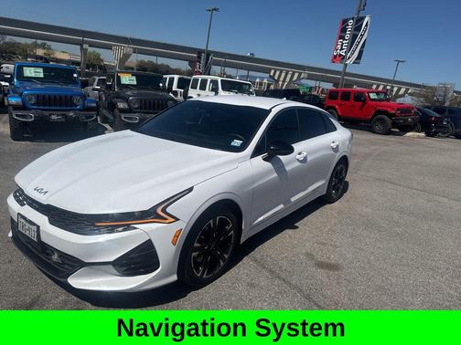 Glacial White Pearl 2024 Kia K5 GT-Line