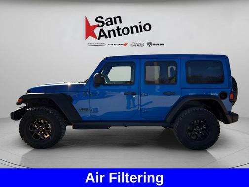 Hydro Blue Pearlcoat 2026 Jeep Wrangler Willys
