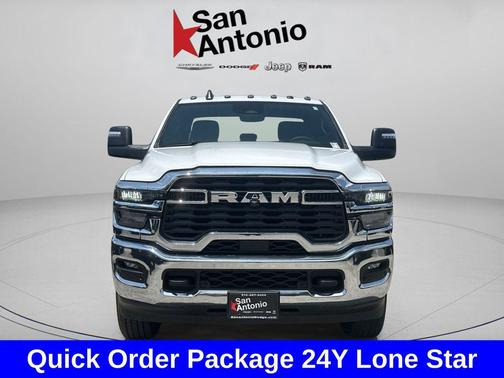 Bright White Clearcoat 2026 RAM 2500 Lone Star Crew Cab 4x4 6'4' Box