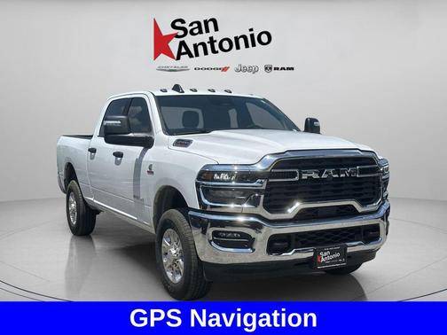 Bright White Clearcoat 2026 RAM 2500 Lone Star Crew Cab 4x4 6'4' Box