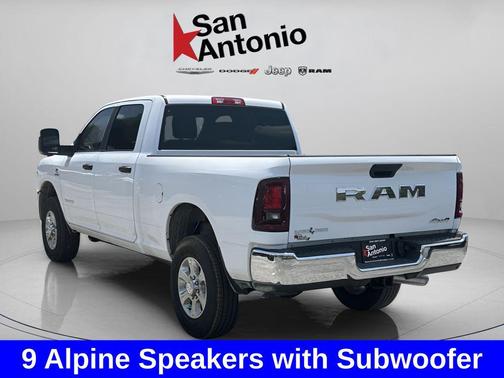Bright White Clearcoat 2026 RAM 2500 Lone Star Crew Cab 4x4 6'4' Box