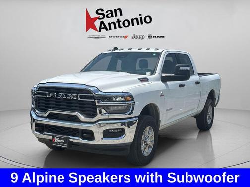 Bright White Clearcoat 2026 RAM 2500 Lone Star Crew Cab 4x4 6'4' Box