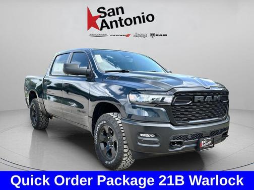 Forged Blue Metallic 2026 RAM 1500 Warlock Crew Cab 4x4 5'7' Box