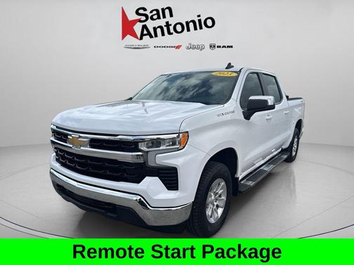 Summit White 2023 Chevrolet Silverado 1500 LT