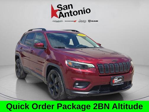 Velvet Red Pearlcoat 2019 Jeep Cherokee Altitude