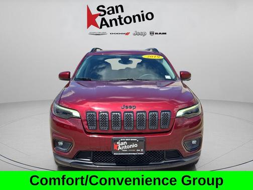 Velvet Red Pearlcoat 2019 Jeep Cherokee Altitude