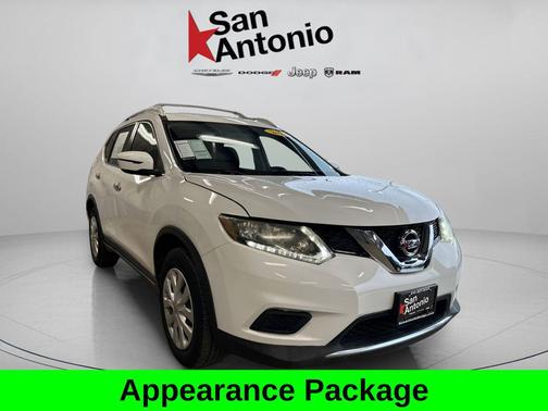 Glacier White 2016 Nissan Rogue S