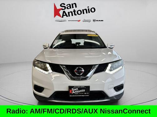 Glacier White 2016 Nissan Rogue S