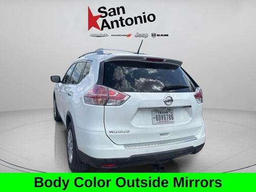 Glacier White 2016 Nissan Rogue S