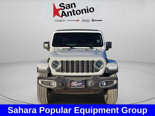 bright white clearcoat 2026 Jeep Wrangler 4-Door Sahara 4x4