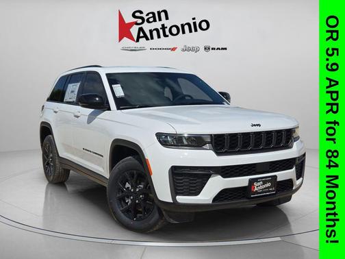 Bright White Clearcoat 2026 Jeep Grand Cherokee Altitude