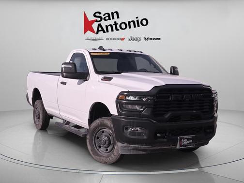 Bright White Clearcoat 2026 RAM 2500 Tradesman Regular Cab 4x4 8' Box